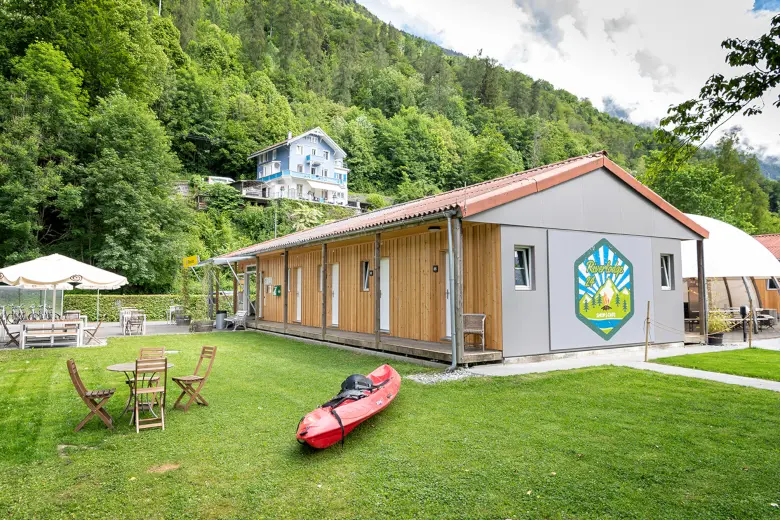 Come camping where Switzerland is the most beautiful: Interlaken!