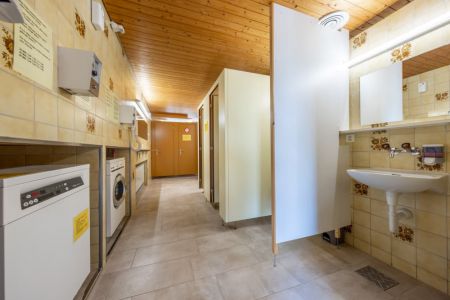 Modern sanitary facilities at Camping Hobby in Unterseen - Interlaken, Switzerland