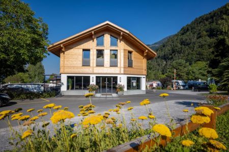 Camping Manor Farm Unterseen Interlaken Switzerland new modern sanitary facilities