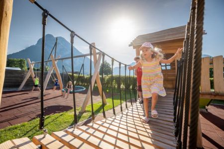 Camping Lazy Rancho Unterseen Interlaken Switzerland large new adventure playground for children